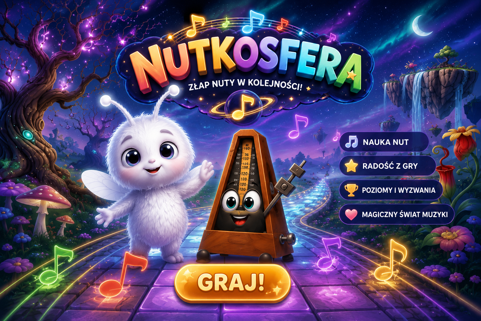 Nutkosfera — muzyczna gra edukacyjna dla dzieci